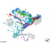 BMW Engine Wiring Harness - Genuine BMW 12518742678