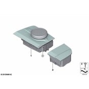 BMW Automatic Transmission Shift Mode Switch - Genuine BMW 65825A371C4