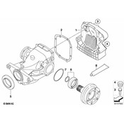 BMW Differential Cover - Genuine BMW 33112229969