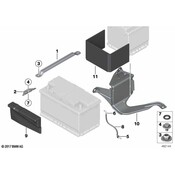 BMW Vent Hose For Battery - Genuine BMW 61217851166