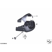 BMW Trim Panel Steering Column Bottom - Genuine BMW 61319237940