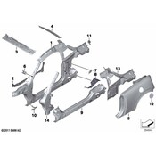 MINI Rocker Panel Bracket - Genuine MINI 41002759030