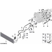 BMW Auto Trans Oil Cooler - Genuine BMW 17218619387