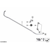 MINI Suspension Stabilizer Bar - Genuine MINI 33556772787