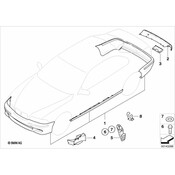 BMW Front Left Brake Air Duct (M) - Genuine BMW 51717896407