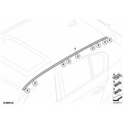 BMW Clip - Genuine BMW 51137073396