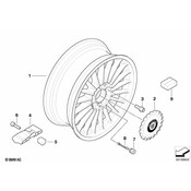 BMW Torx Screw Micro-Encapsulated - Genuine BMW 36107966285