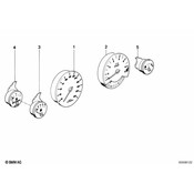 BMW Temperature Gauge - Genuine BMW 62131388789