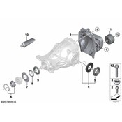 BMW Differential Cover - Genuine BMW 33117589964