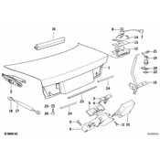 BMW Key Button - Genuine BMW 51248108305