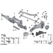 MINI Suspension Subframe Crossmember - Genuine MINI 33306851559