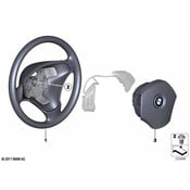 BMW Steering Wheel Leather - Genuine BMW 32306795568
