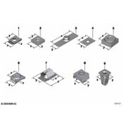 BMW Cage Nut (M6) - Genuine BMW 17111460791