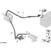 BMW Battery Cable - Genuine BMW 12428654635