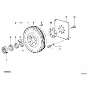 BMW Clutch Flywheel - Genuine BMW 11221705046