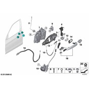 BMW Door Lock Actuator Motor - Genuine BMW 51217281945