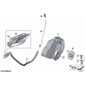 BMW Interior Door Handle - Genuine BMW 51412991953