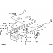 BMW Pipe Rubber Covered - Genuine BMW 34301162741