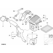 Mini PCV Valve Hose - Genuine Mini 13721477817