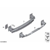 BMW Carrier Bumper Rear (Us) (X5 X6) - Genuine BMW 51127315962