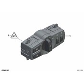 BMW Headlight Switch - Genuine BMW 61316803962