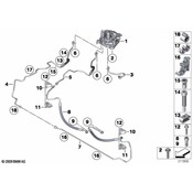 BMW Pipe Support - Genuine BMW 37136777226