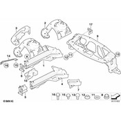 BMW Radiator Support Bracket - Genuine BMW 41117179665