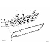 BMW Cylinder Head Cover - Genuine BMW 11121262631