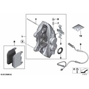BMW Brake Caliper - Genuine BMW 34116799466