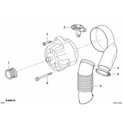 BMW Air Channel - Genuine BMW 12311747565