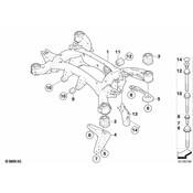 BMW Suspension Crossmember Insulator - Genuine BMW 33316791393
