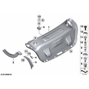 BMW Trim Panel Hinge Tailgate Left - Genuine BMW 51497255695