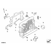 BMW Universal Socket Housing Mak8 (6 Pol) - Genuine BMW 61146937066