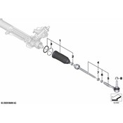 BMW Hex Nut (M16X15mm) - Genuine BMW 32216777651