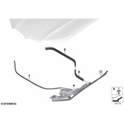 BMW Hood Seal - Genuine BMW 51767418174