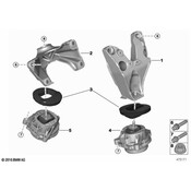 BMW Engine Mount Reinforcement Ring - Genuine BMW 22118416823