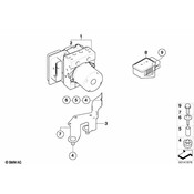 BMW ABS Hydraulic Assembly - Genuine BMW 34516777802