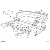 BMW Bracket - Genuine BMW 51111928281