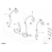 BMW Fillister Head Screw (M12 X 26) - Genuine BMW 72118245362