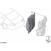 BMW Drive Motor Battery Pack Control Module - Genuine BMW 61428779580