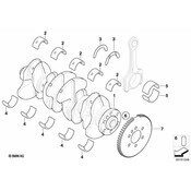 BMW Dowel Pin (8X15) - Genuine BMW 11227542759