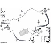 BMW Bracket - Genuine BMW 64509241366
