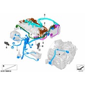BMW Engine Wiring Harness - Genuine BMW 12518617697