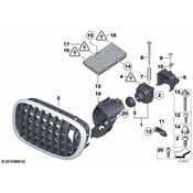 BMW Cable Set Front End - Genuine BMW 61129261802