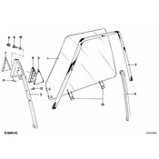 BMW Covering Right - Genuine BMW 51321862414