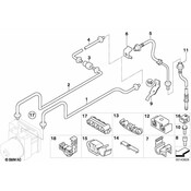 BMW Holder Brake Hose - Genuine BMW 34306774087