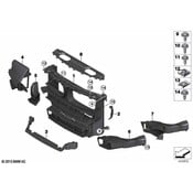 BMW Cooling Air Duct (M) - Genuine BMW 51648055208