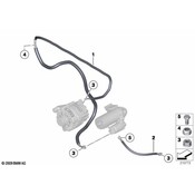 BMW Cable Alternator-Starter-Base B+ - Genuine BMW 12427810863