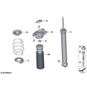 Mini Shock Absorber - Genuine Mini 33526862711