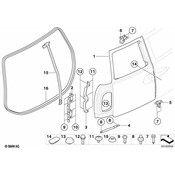MINI Door Lock Striker Pin - Genuine MINI 51247167499